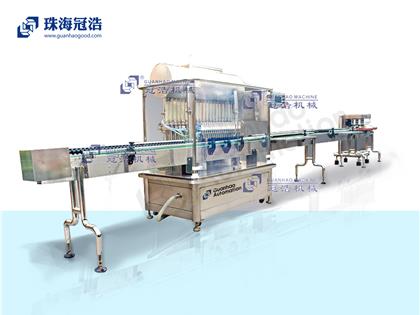 全自動(dòng)灌裝、旋蓋生產(chǎn)線